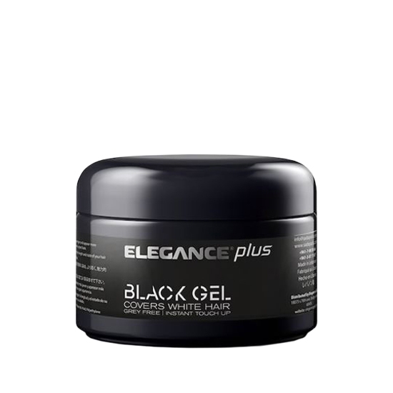 Gel de păr - negru 100 ml F1 ELEGANCE