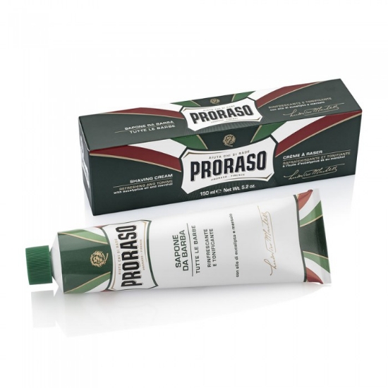 PRORASO - Crema pentru barbierit - Eucalipt and Menthol - 150 ml