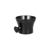 Vas din plastic pentru spumă de ras - Negru