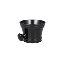 Vas din plastic pentru spumă de ras - Negru