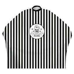 Професионална пелерина за бръснарски салон  BANDIDO - STAR - Zebra