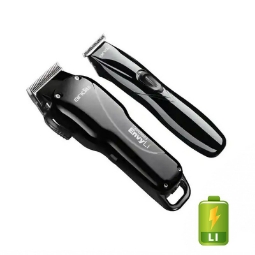 Комбо комплект - ANDIS - Машинка за подстригвнае Andis Envy Nation + Контурна машинка за подстриване Slimline D8 - Черна