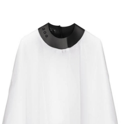 Пелерина с неопренова яка - NEOCAPE - Бяла