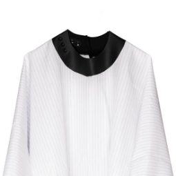 Професионална пелерина с неопренова яка- NEOCAPE -UNIGOWN - Бяла