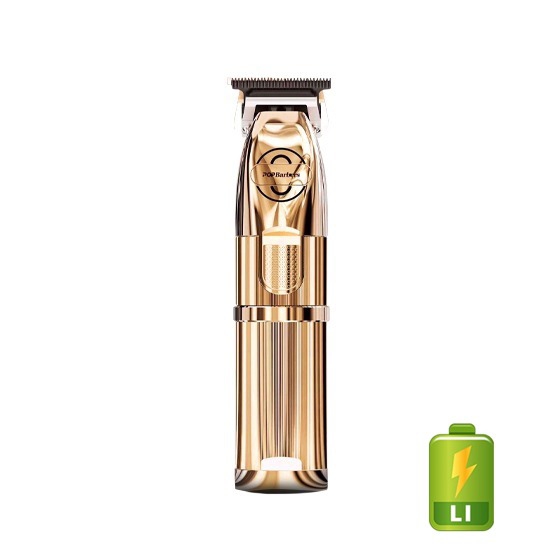 Masina de contur - POP BARBERS Skeleton - 7.200 RPM -  Gold