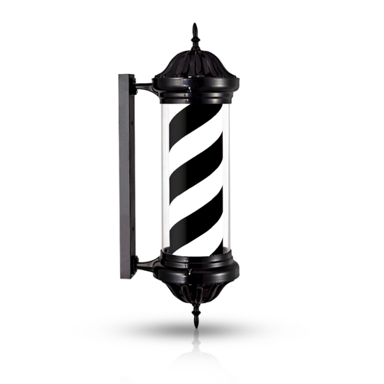 Reclama luminoasa frizerie M345DD5 barber pole