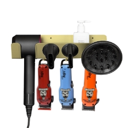 Стойка за машини за подстригване и сешоар Dyson - Q-108 - златна