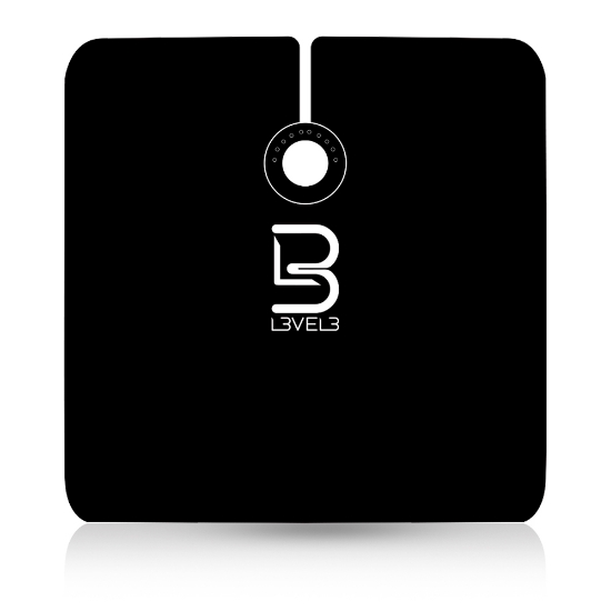 L3VEL3  - Pelerina frizerie/coafor Guler NEOPREN - Neagra