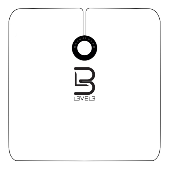 Pelerina - L3VEL3 frizerie/coafor Guler NEOPREN - Alb