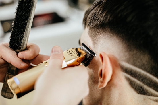 Masina de contur - POP BARBERS Skeleton - 7.200 RPM -  Gold