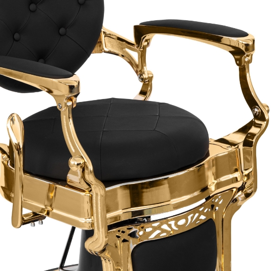 Scaun frizerie - Miami - Negru