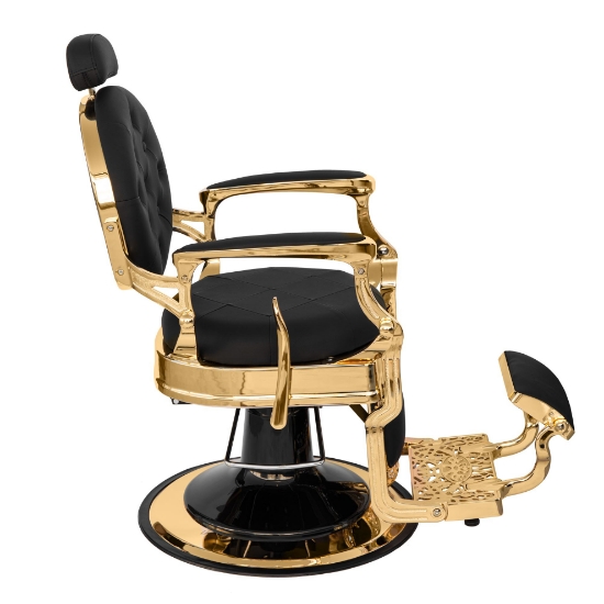 Scaun frizerie - Miami - Negru