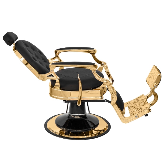 Scaun frizerie - Miami - Negru