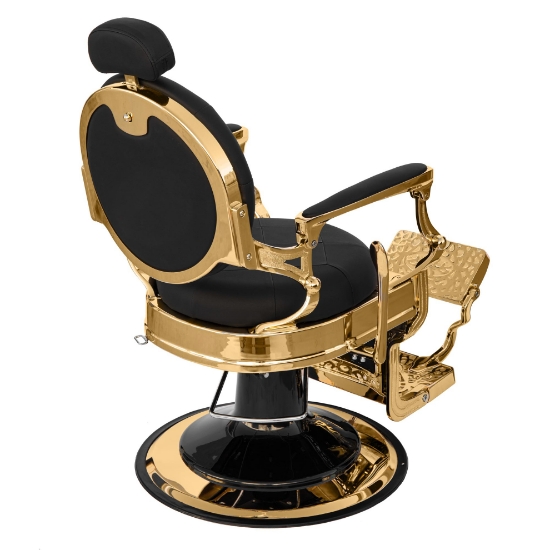 MENOSER - Scaun frizerie - Miami - Negru