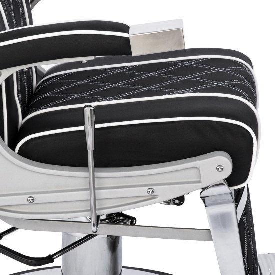 Scaun frizerie - MENOSER - Boston - Negru