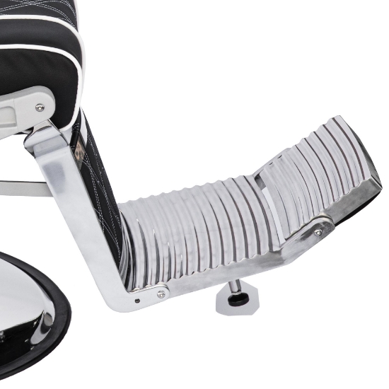 Scaun frizerie - MENOSER - Boston - Negru