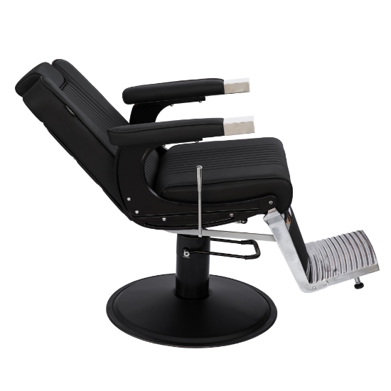 Scaun frizerie - MENOSER -  New York - Negru