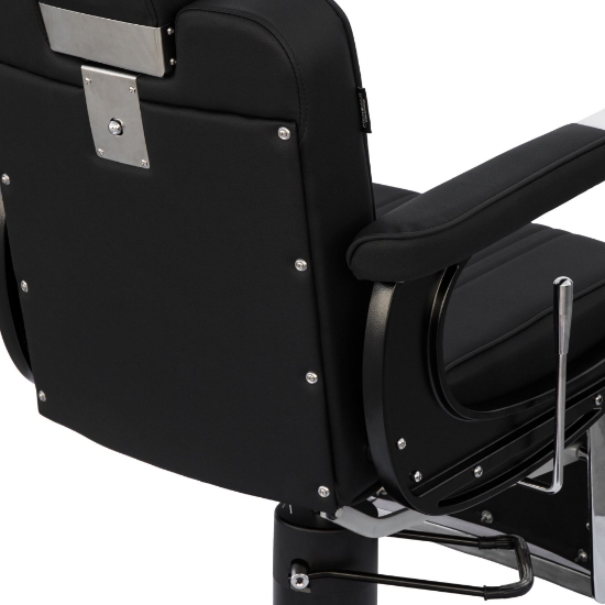 Scaun frizerie - MENOSER -  New York - Negru