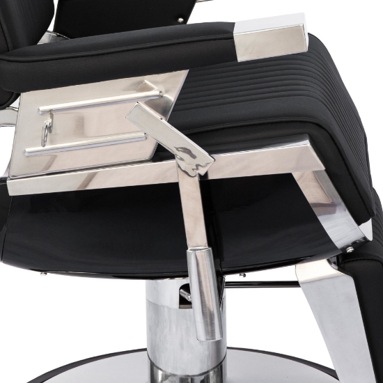 Scaun frizerie - MENOSER - Toronto - Negru