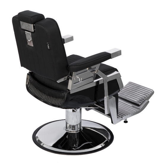 Scaun frizerie - MENOSER - Toronto - Negru