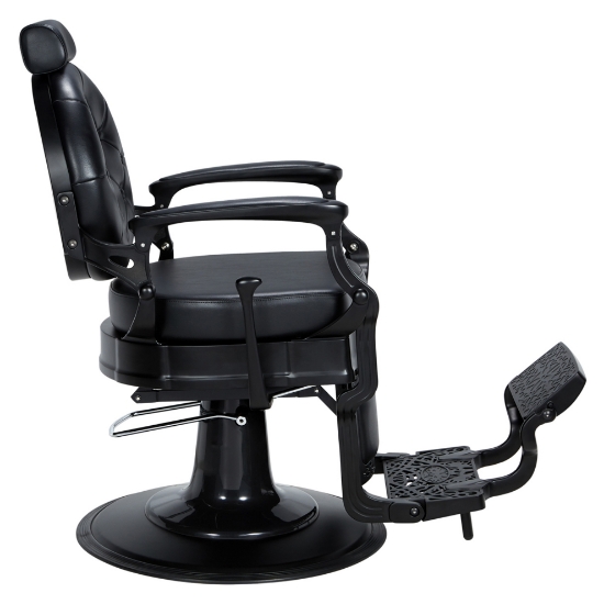 MIRPLAY - Scaun frizerie - Check  - Negru