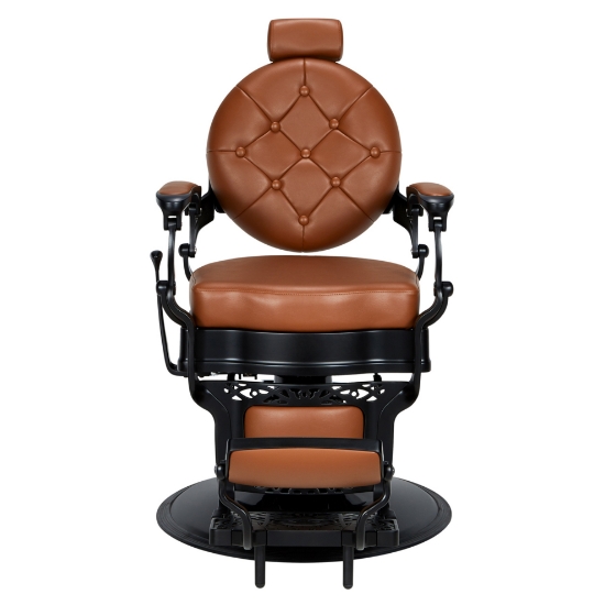 MIRPLAY - Scaun frizerie - Check  BR - Maro