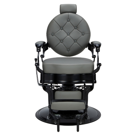 MIRPLAY - Scaun frizerie - Check  GY - Gri