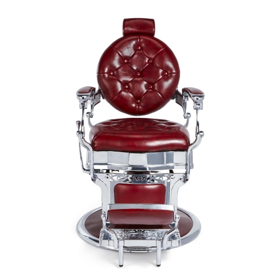 MIRPLAY - Scaun frizerie - Kirk R - Rosu