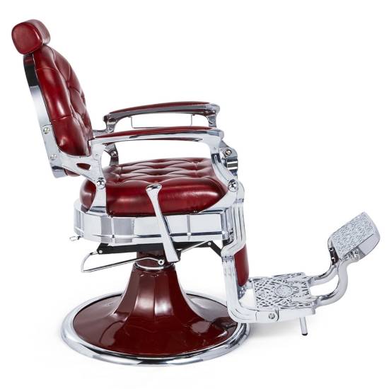 MIRPLAY - Scaun frizerie - Kirk R - Rosu