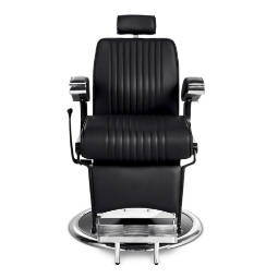 Бръснарски стол - Черен - MIRPLAY - Hugo B