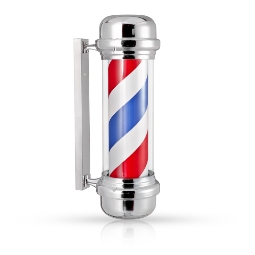 Mirplay - Reclama luminoasa Frizerie / Barber Shop - Pol - BARBER POLE 