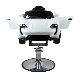 Бръснарски стол за деца - MENOSER - Dallas - Бял