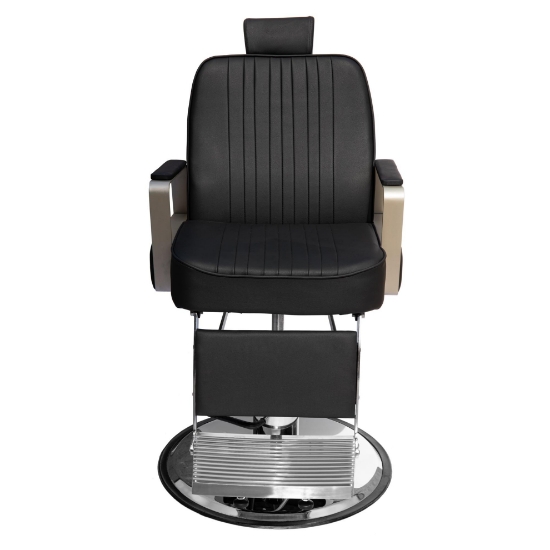 Scaun frizerie - MENOSER -  San Diego - Negru