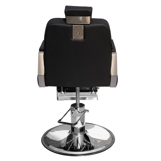 Scaun frizerie - MENOSER -  San Diego - Negru