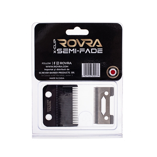 Cutit masina de tuns - ROVRA - X-Clip - Semi-Fade