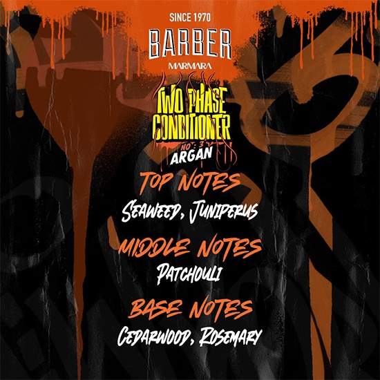 Снимка на Балсам за коса grooming - MARMARA BARBER - АРГАНОВО МАСЛО - 500 мл