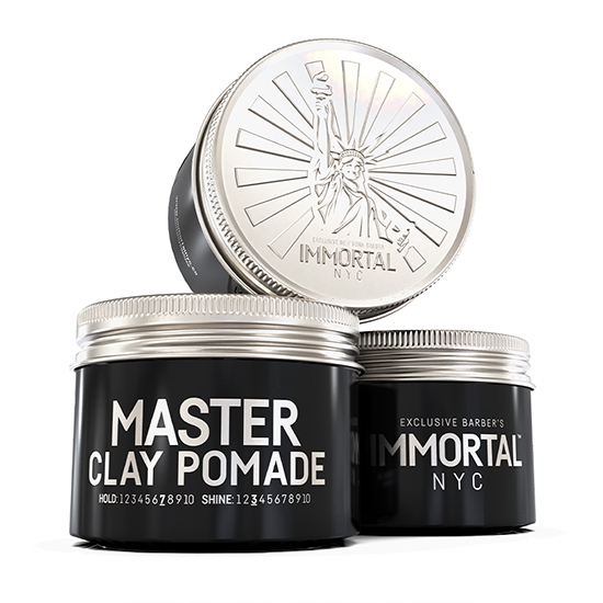 Снимка на Вакса за коса- IMMORTAL - Master Clay Pomade - 100 мл