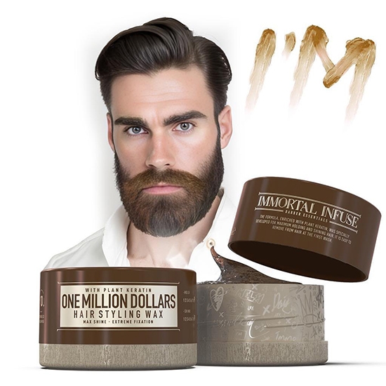 Снимка на Вакса за коса - IMMORTAL - One Million - 150 мл