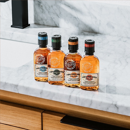 Снимка на Шампоан за коса 3 в 1 (шампоан,балсам,душ гел) - MAN MADE - Noble Oud - 100 мл