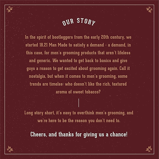 Снимка на Детокс сапун - MAN MADE -  Sweet Tobacco - 198 грама