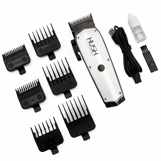 Снимка на Безжична машинка за подстригване - HUSH PROFESSIONAL / HU22C - 7000 RPM 