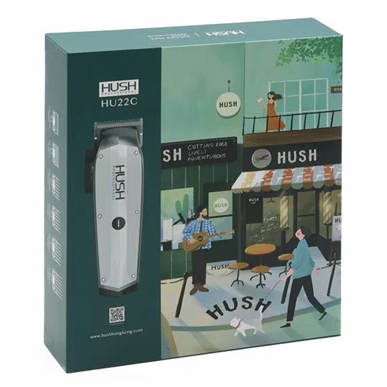 Снимка на Безжична машинка за подстригване - HUSH PROFESSIONAL / HU22C - 7000 RPM 