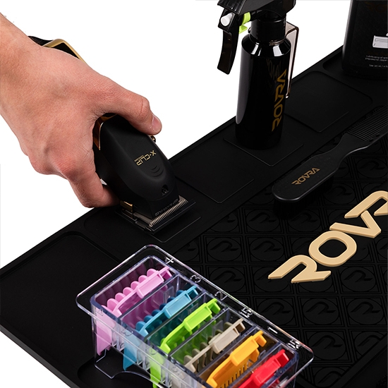 Снимка на Магнитна постелка за машинки за подстригване - ROVRA - Черна