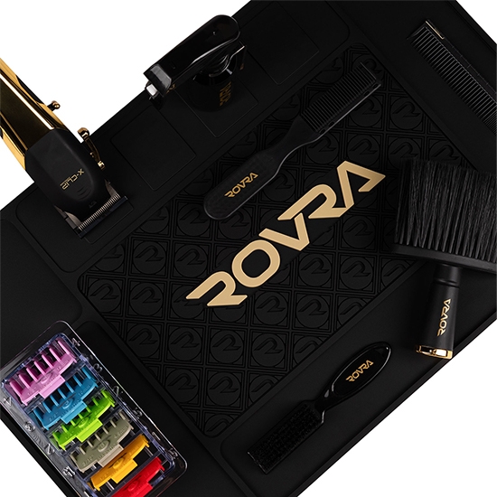 Снимка на Магнитна постелка за машинки за подстригване - ROVRA - Черна