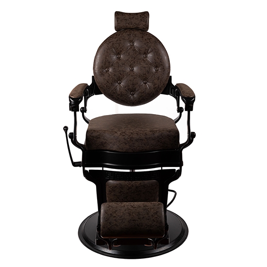 Снимка на Бръснарски стол - MENOSER - Cordoba - Кафяв