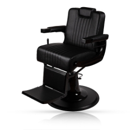 Бръснарски стол - MENOSER - Monterey - Черен