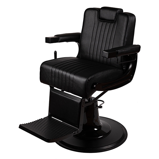 Снимка на Бръснарски стол - MENOSER - Monterey - Черен