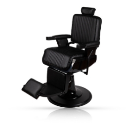 Бръснарски стол - MENOSER - Acapulco - Черен