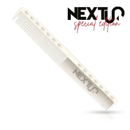 Бръснарски гребен-  Y.S/PARK -339 - Бял- NEXTUP лимитирана серия