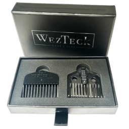 Фиксирано острие- WEZTECK - за машинка за подстригване - с включена регулираща се решетка - Черно